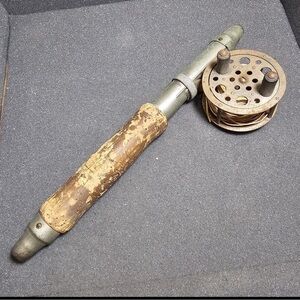 Antique Fishing Rod Richardson Rod & Reel Company Chicago Original Made In USA